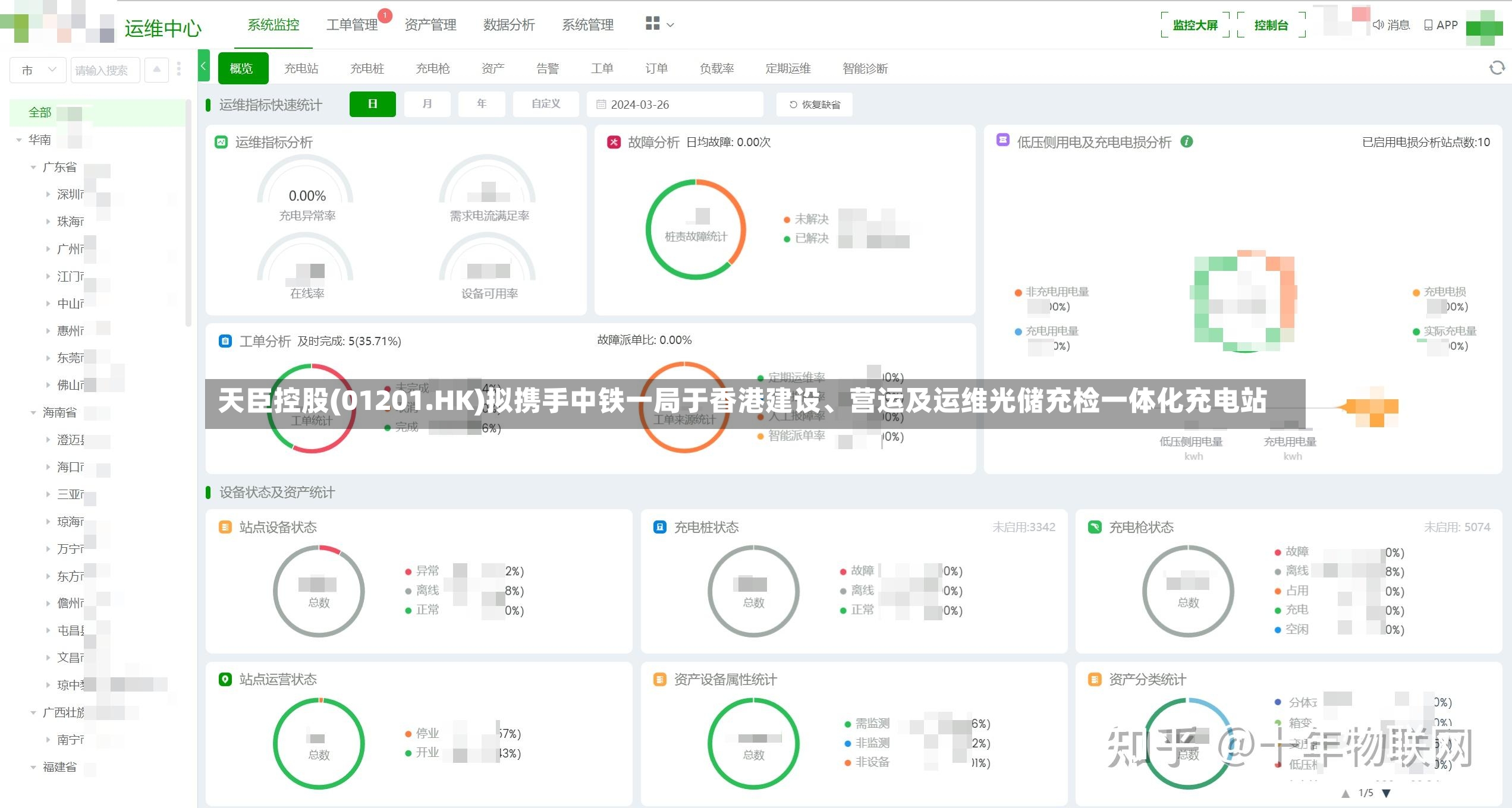 天臣控股(01201.HK)拟携手中铁一局于香港建设	、营运及运维光储充检一体化充电站-第2张图片