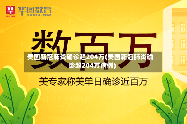 美国新冠肺炎确诊超204万(美国新冠肺炎确诊超204万病例)-第2张图片