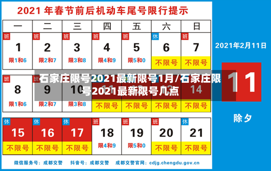 石家庄限号2021最新限号1月/石家庄限号2021最新限号几点-第2张图片