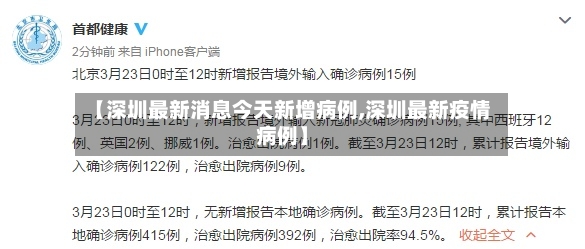 【深圳最新消息今天新增病例,深圳最新疫情病例】-第2张图片