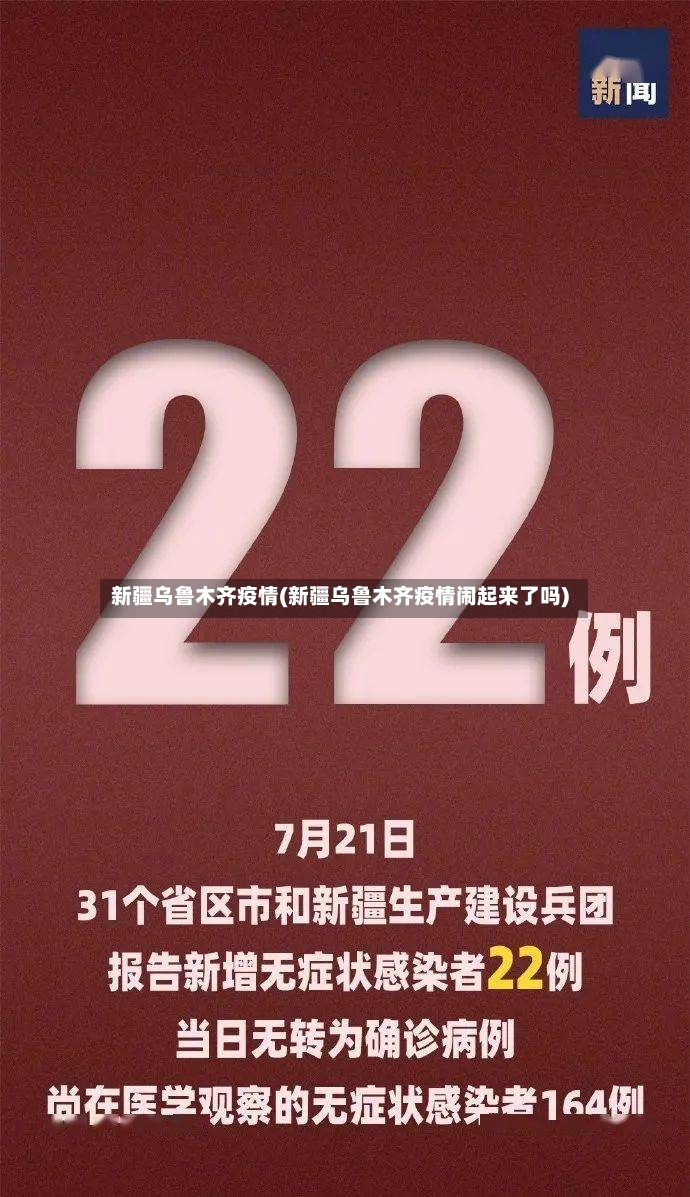 新疆乌鲁木齐疫情(新疆乌鲁木齐疫情闹起来了吗)-第2张图片