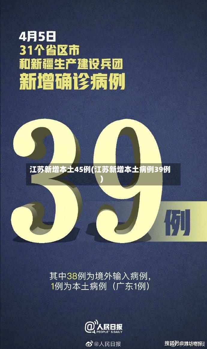 江苏新增本土45例(江苏新增本土病例39例)-第2张图片