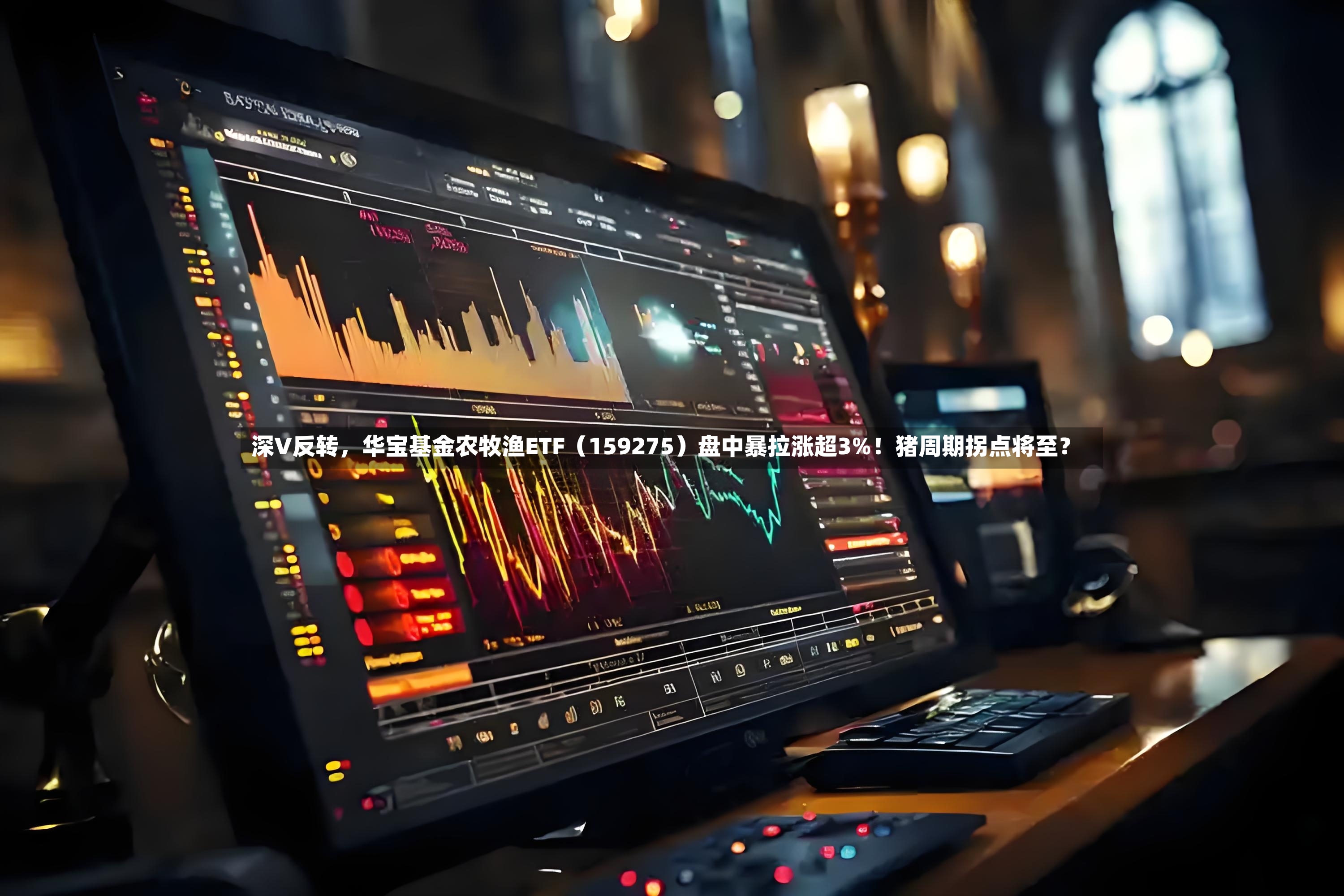 深V反转，华宝基金农牧渔ETF（159275）盘中暴拉涨超3%！猪周期拐点将至？