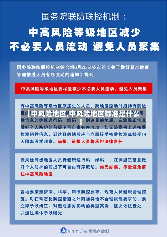 【中风险地区,中风险地区标准是什么】