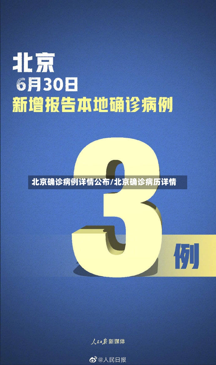 北京确诊病例详情公布/北京确诊病历详情