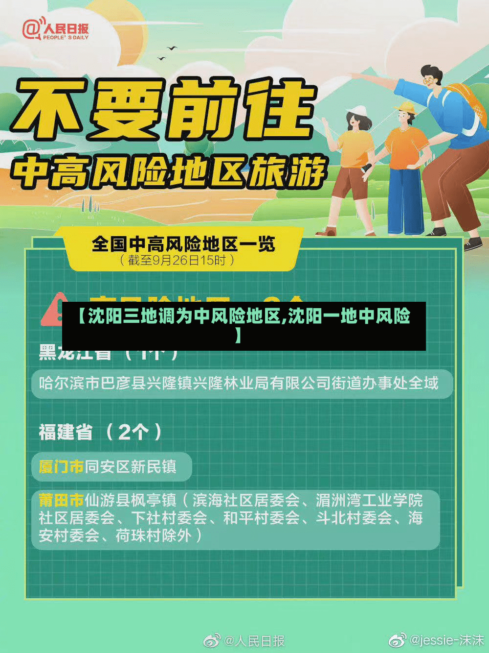 【沈阳三地调为中风险地区,沈阳一地中风险】