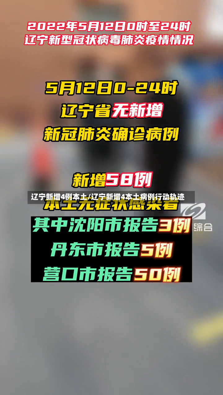 辽宁新增4例本土/辽宁新增4本土病例行动轨迹