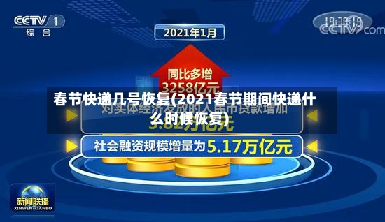 春节快递几号恢复(2021春节期间快递什么时候恢复)-第2张图片