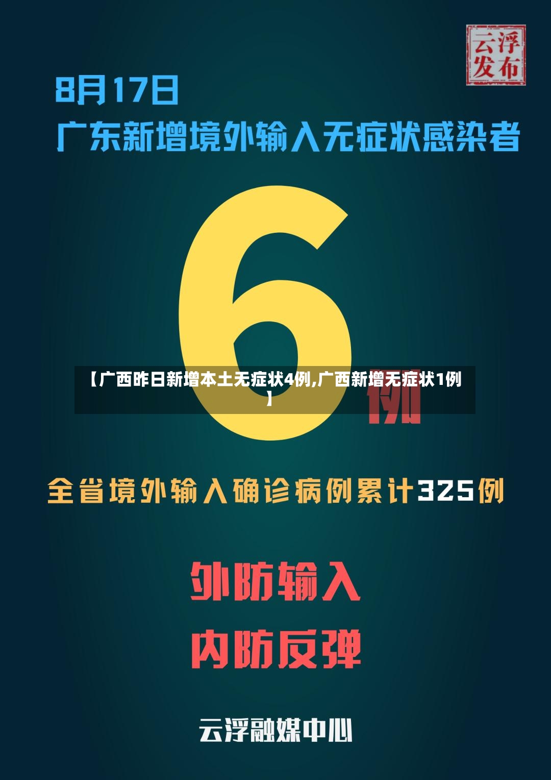 【广西昨日新增本土无症状4例,广西新增无症状1例】-第3张图片