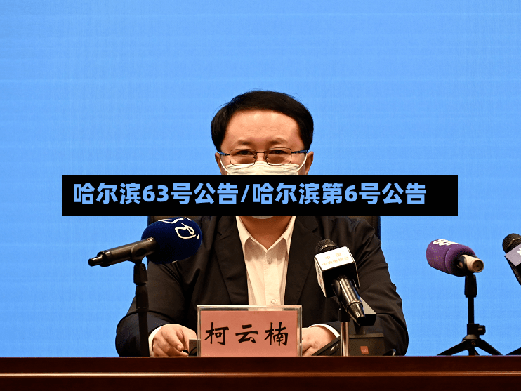 哈尔滨63号公告/哈尔滨第6号公告