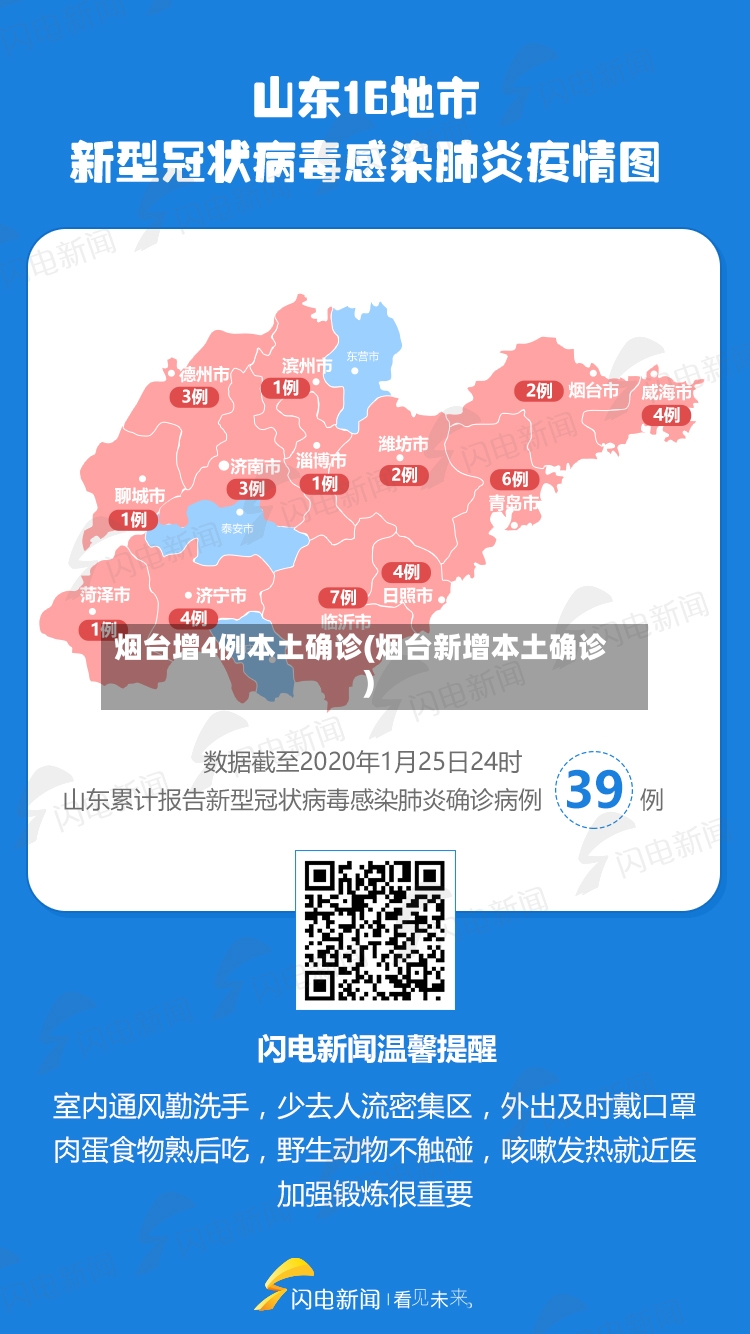 烟台增4例本土确诊(烟台新增本土确诊)