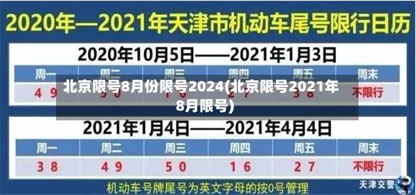 北京限号8月份限号2024(北京限号2021年8月限号)