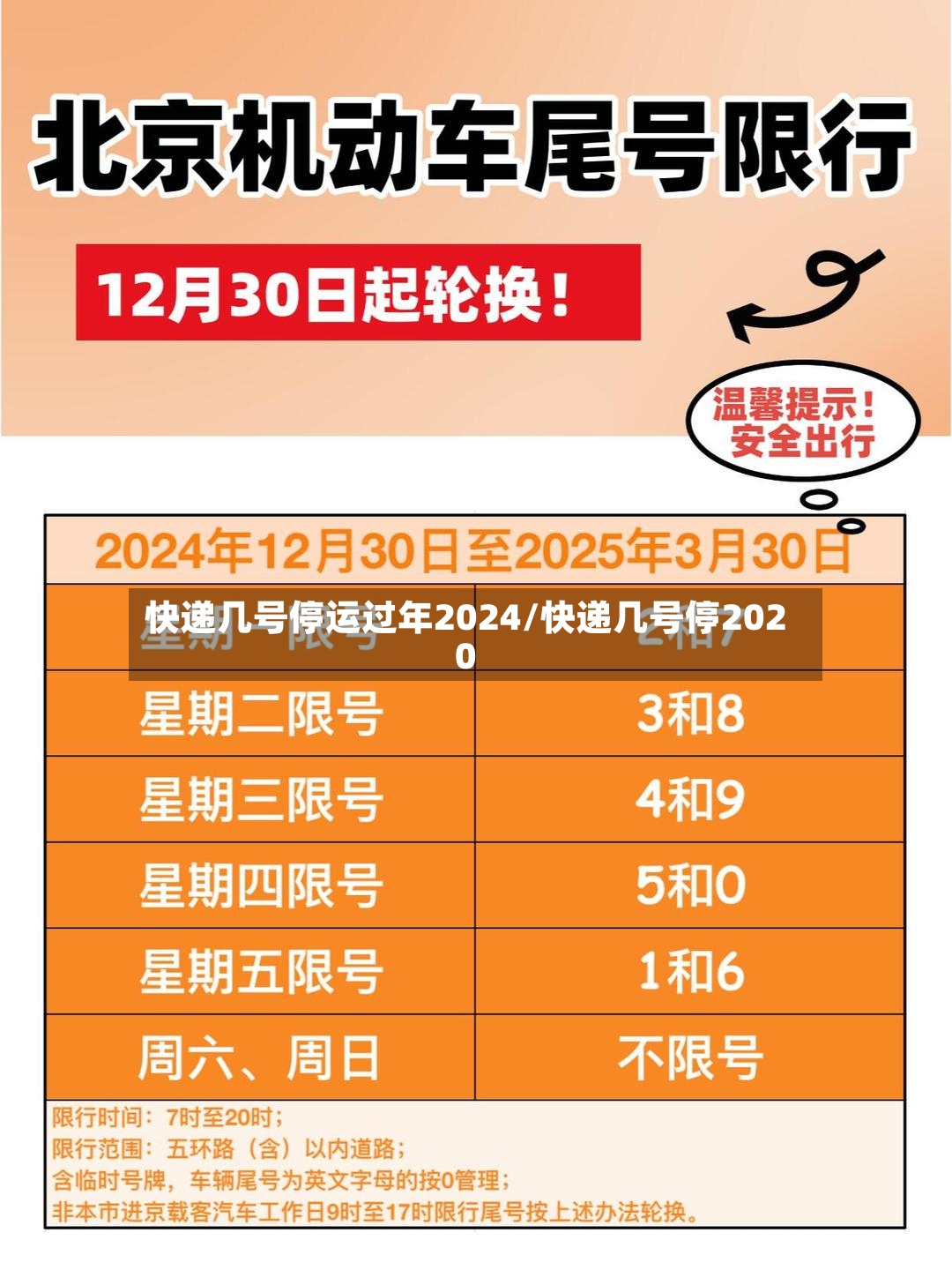 快递几号停运过年2024/快递几号停2020