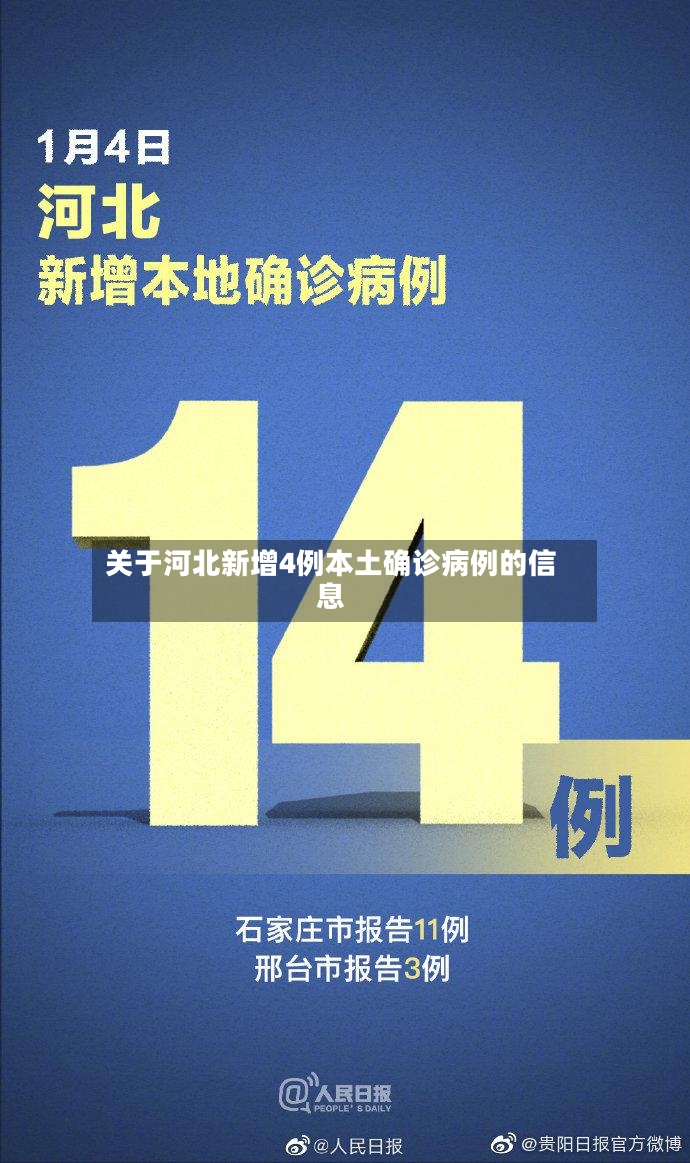 关于河北新增4例本土确诊病例的信息-第3张图片