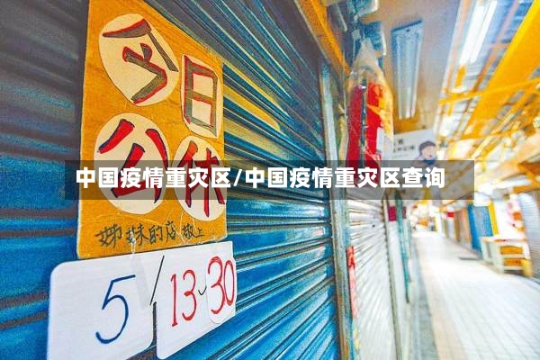 中国疫情重灾区/中国疫情重灾区查询-第3张图片