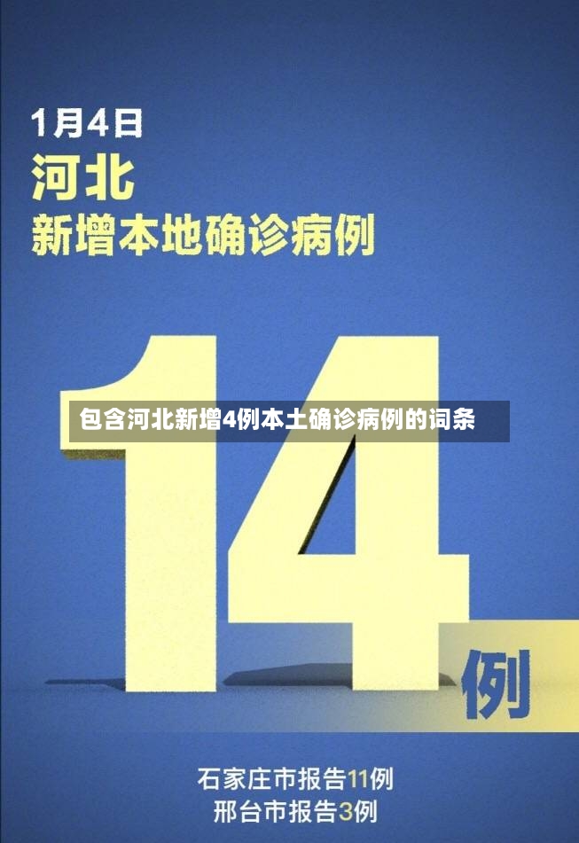 包含河北新增4例本土确诊病例的词条