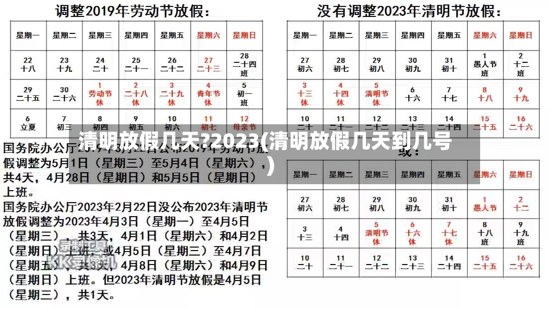 清明放假几天?2023(清明放假几天到几号)-第2张图片