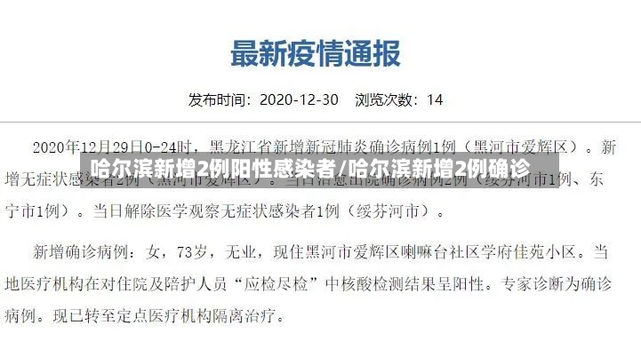 哈尔滨新增2例阳性感染者/哈尔滨新增2例确诊-第2张图片