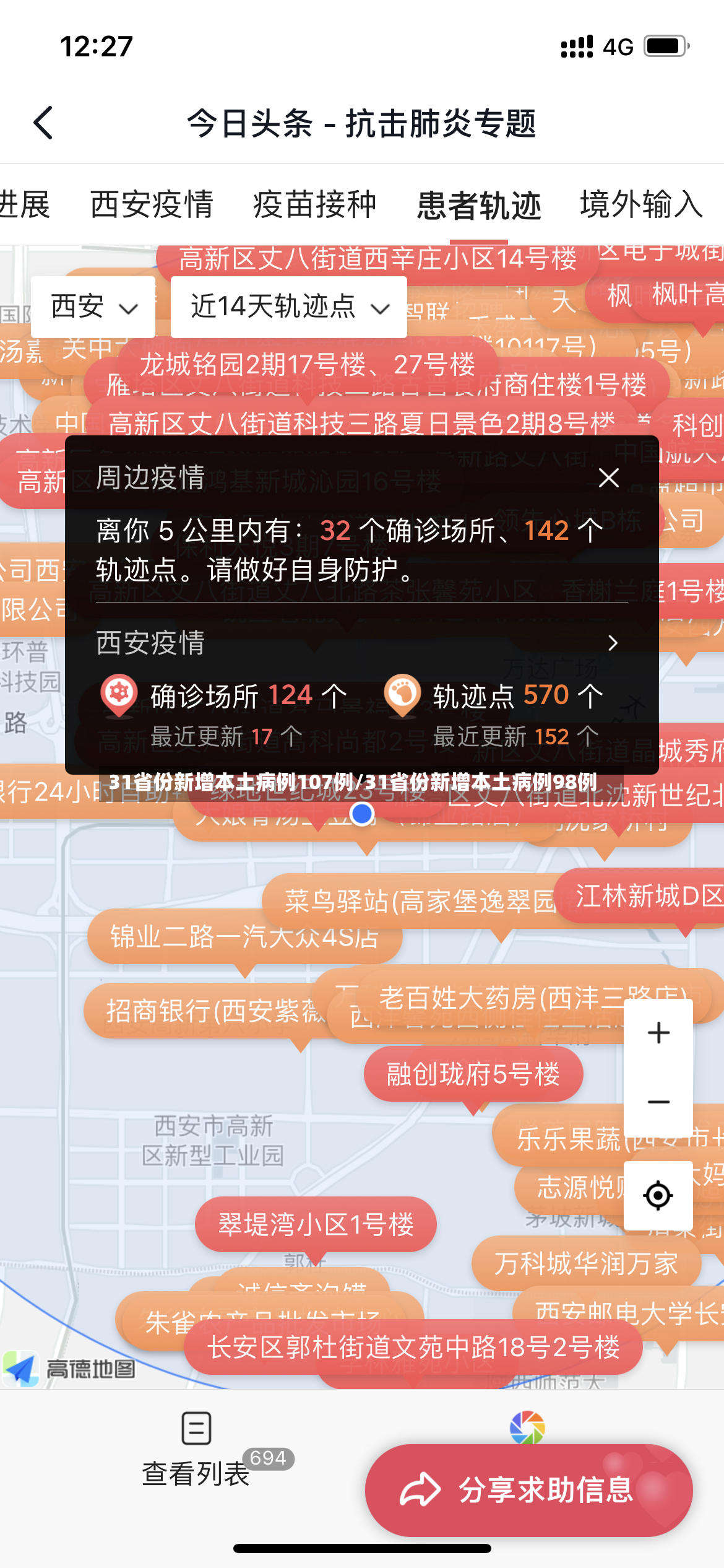 31省份新增本土病例107例/31省份新增本土病例98例-第2张图片