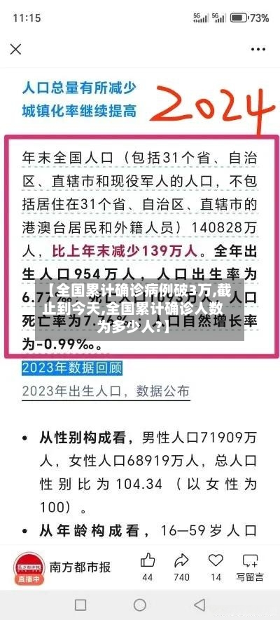 【全国累计确诊病例破3万,截止到今天,全国累计确诊人数为多少人?】