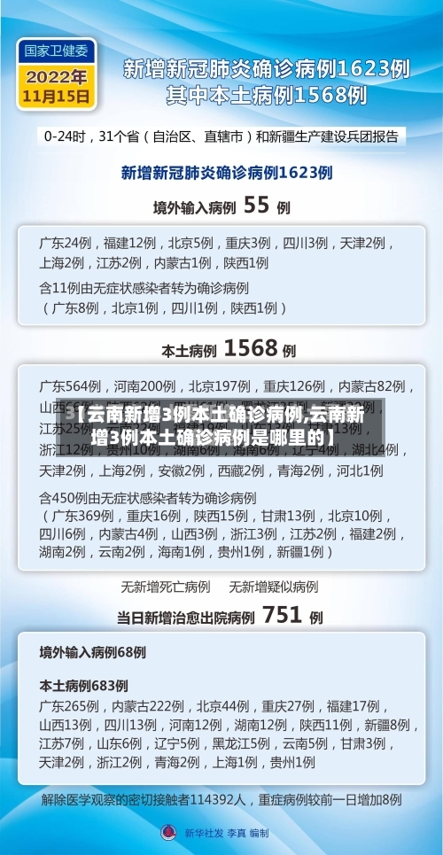 【云南新增3例本土确诊病例,云南新增3例本土确诊病例是哪里的】-第2张图片