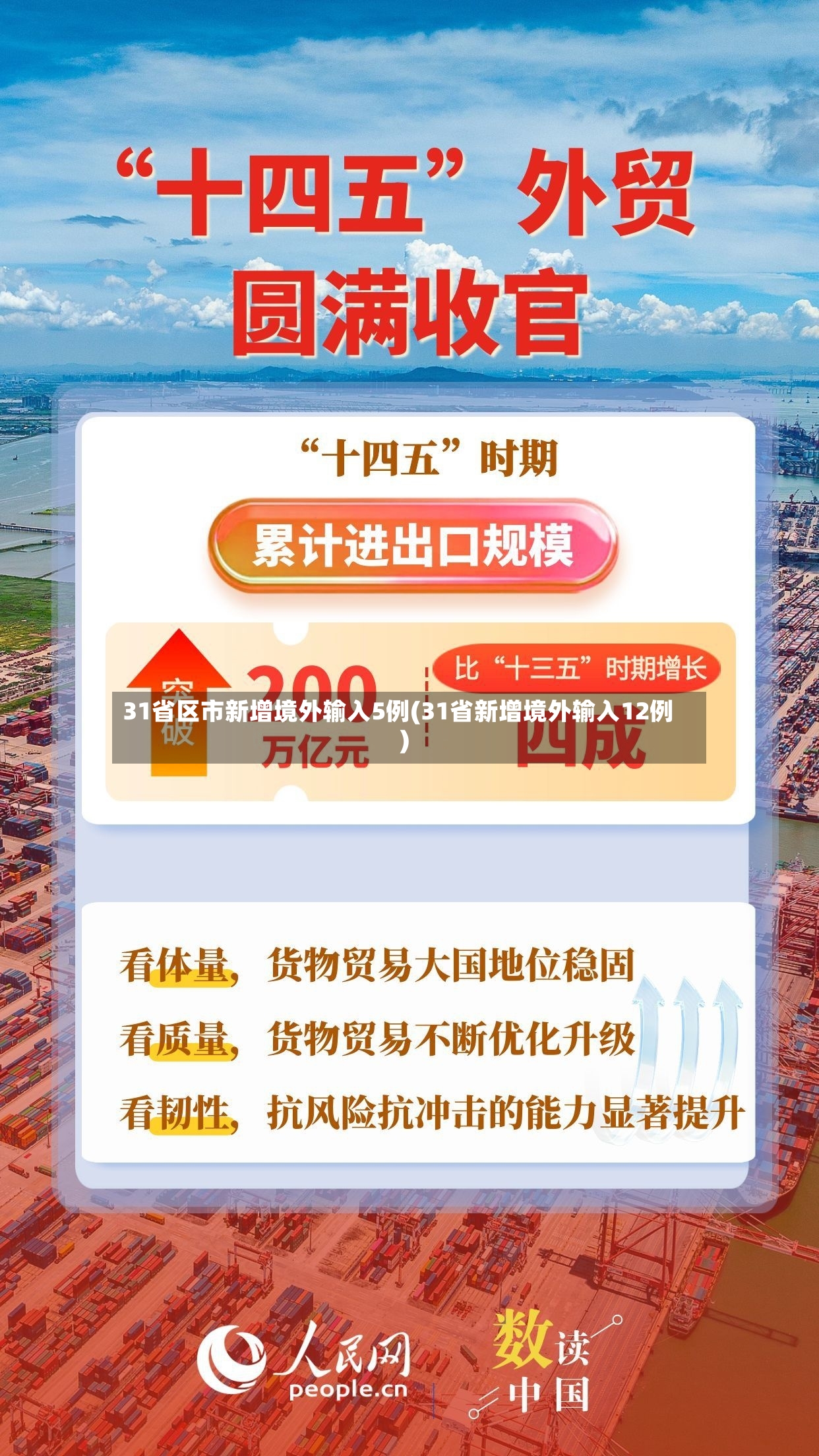 31省区市新增境外输入5例(31省新增境外输入12例)-第2张图片