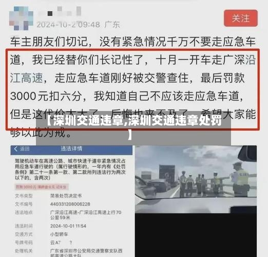 【深圳交通违章,深圳交通违章处罚】-第3张图片