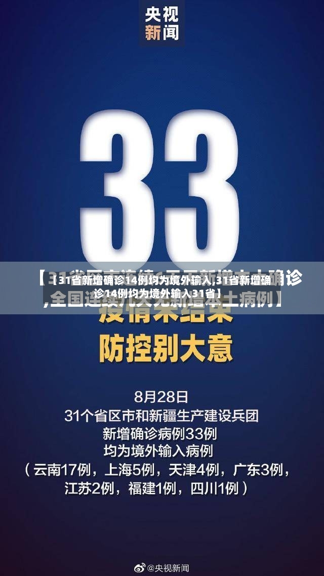 【31省新增确诊14例均为境外输入,31省新增确诊14例均为境外输入31省】